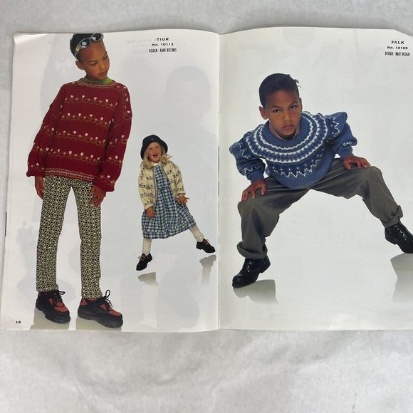 Dale Of Norway Dale Barn Knitting Pattern Book Kids Teen 2 to 12 NR 101 DaleGarn - Picture 11 of 14